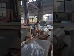 Machine de laminage et de revêtement en aluminium continu à rouleau