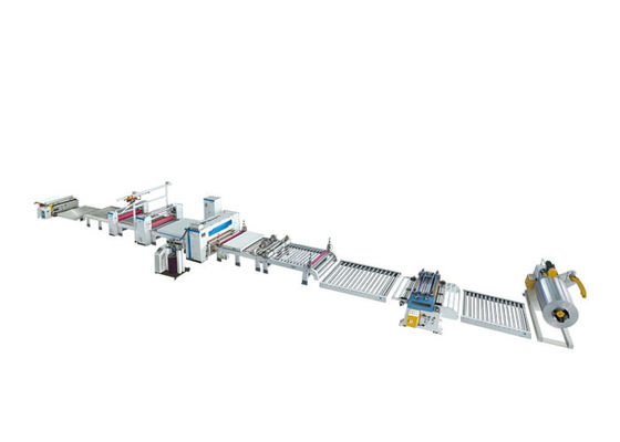 Roule à roule de ligne de laminage PUR en aluminium pour les travaux de construction