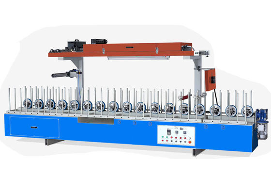 Machine d'emballage de profilés de colle à chaud pour faisceau de bois et papier de peinture décorative
