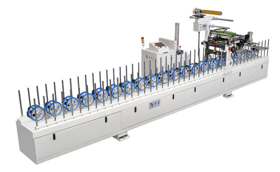 Hot Melt Profile Wrapping Machine For Veneer Anti Aging Profile Wrapping Equipment